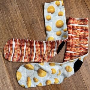 Bacon and Egg Socks!